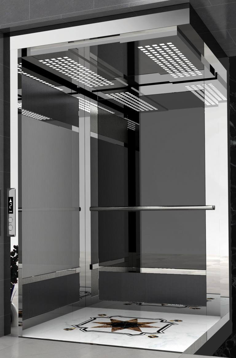 Кабина лифта модель Aphelandra.
