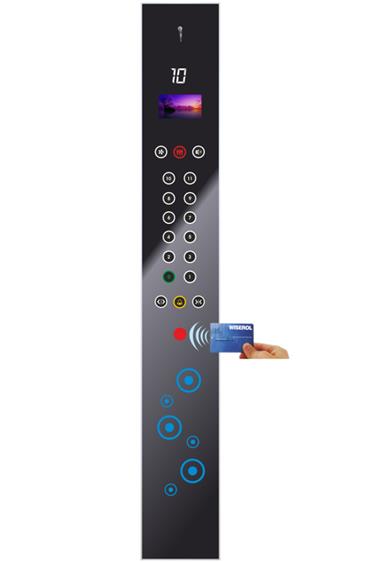 GTN Лифт панели управления кабины - Стеклянный сенсорный.